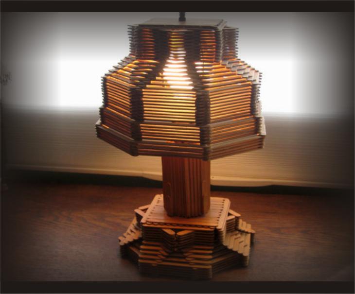 Inilah berbagai aneka kreasi lampu hias terbuat dari stik Inilah berbagai aneka kreasi lampu hias terbuat dari stik