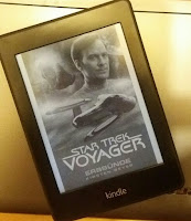 Buchvogel-Bild Cover von Star Trek Voyager 10, mit Voyager und Barclay