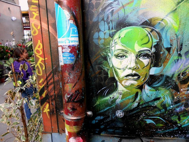Уличное искусство Кристиана Гуеми (Christian Guémy aka C215) 10 Уличное искусство Кристиана Гуеми (Christian Guémy aka C215) 9