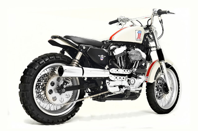 Harley Davidson XL1200C Sportster độ Scrambler của chuyên viên Harley Davidson Harley Davidson XL1200C Sportster độ Scrambler của chuyên viên Harley Davidson