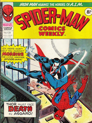 Spider-Man Comics Weekly #139, Morbius