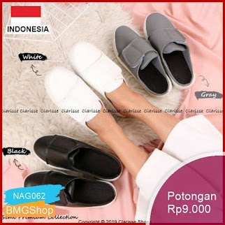 NAG062 Slip On Ringan Empuk Clarisse Itzy Murah Bmgshop