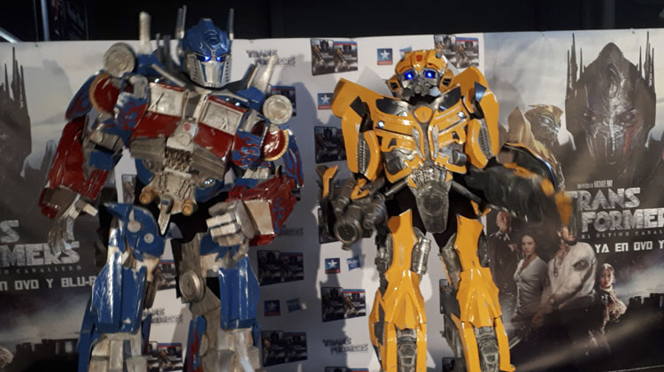 Presentación Transformers: El Último Caballero en Madrid Presentación Transformers: El Último Caballero en Madrid