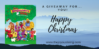 The Joyous Living is excited to offer this giveaway for Christmas!