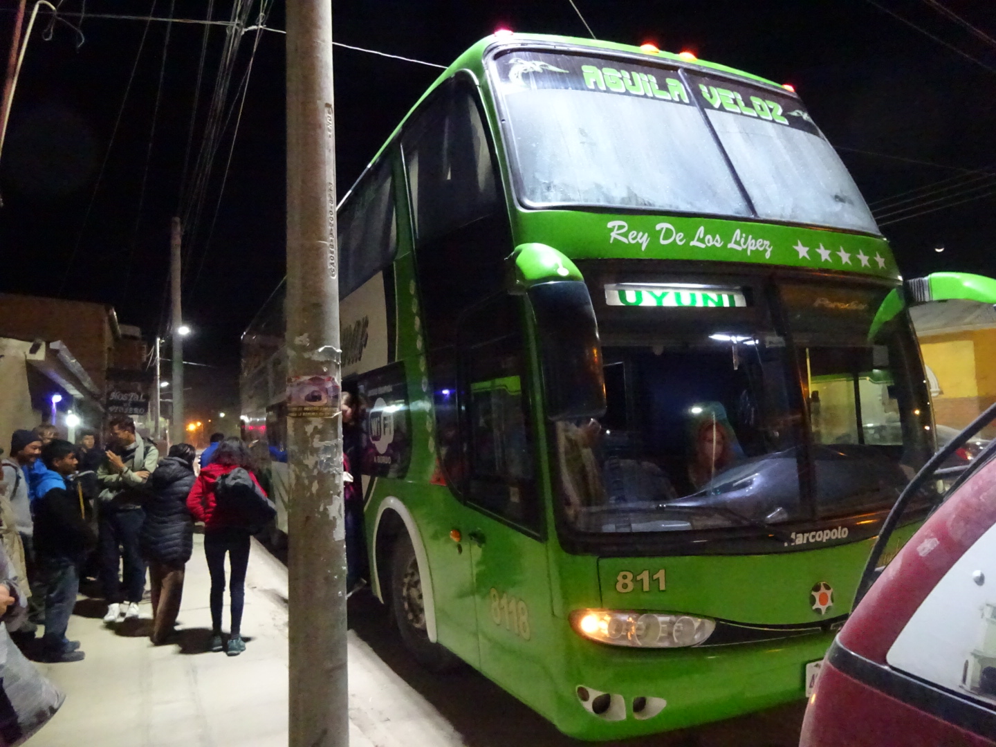 ボリビア Bolivia ラパスからウユニへのバス移動はomar社 18 La Paz To Uyuni By Omar Bus