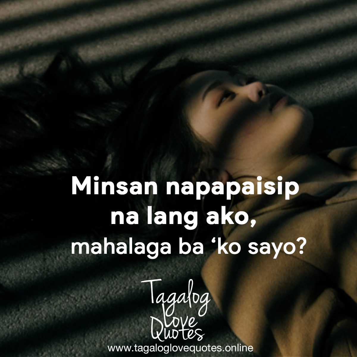 Minsan napapaisip na lang ako