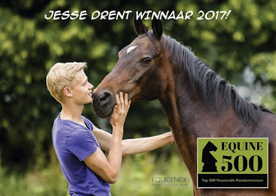 Jesse Drent EQUINE 500 AWARD WINNER 2017