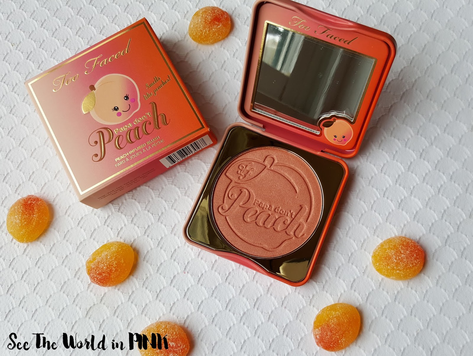 Too Faced Sweet Peach "Papa Don't Peach Blush" - Swatches and Review! 