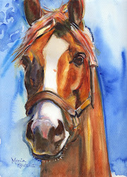 watercolor chrome paintings painting horse go california animals maria equine horses artwork drawings reichert prints fineartamerica acrylic canvas animal paper