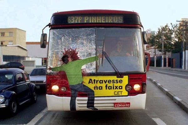 Very Creative Bus Ads