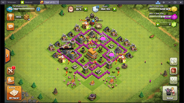 coc th6 farming base layout coc th6 farming base layout