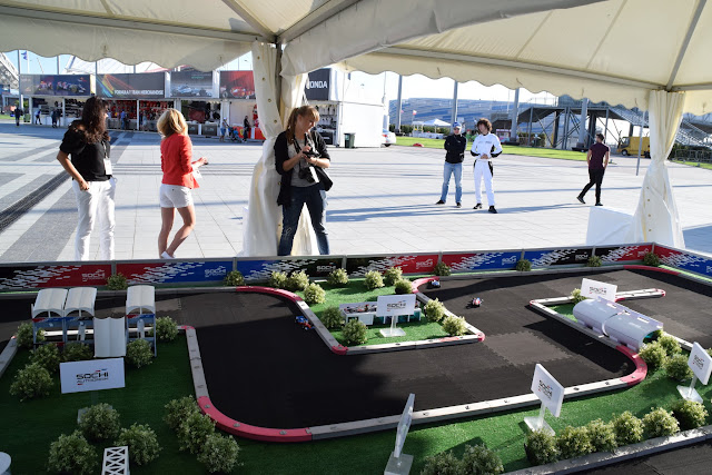 Formula 1 Гранд-при России 2015 - четверг, Активности в Олимпийском парке