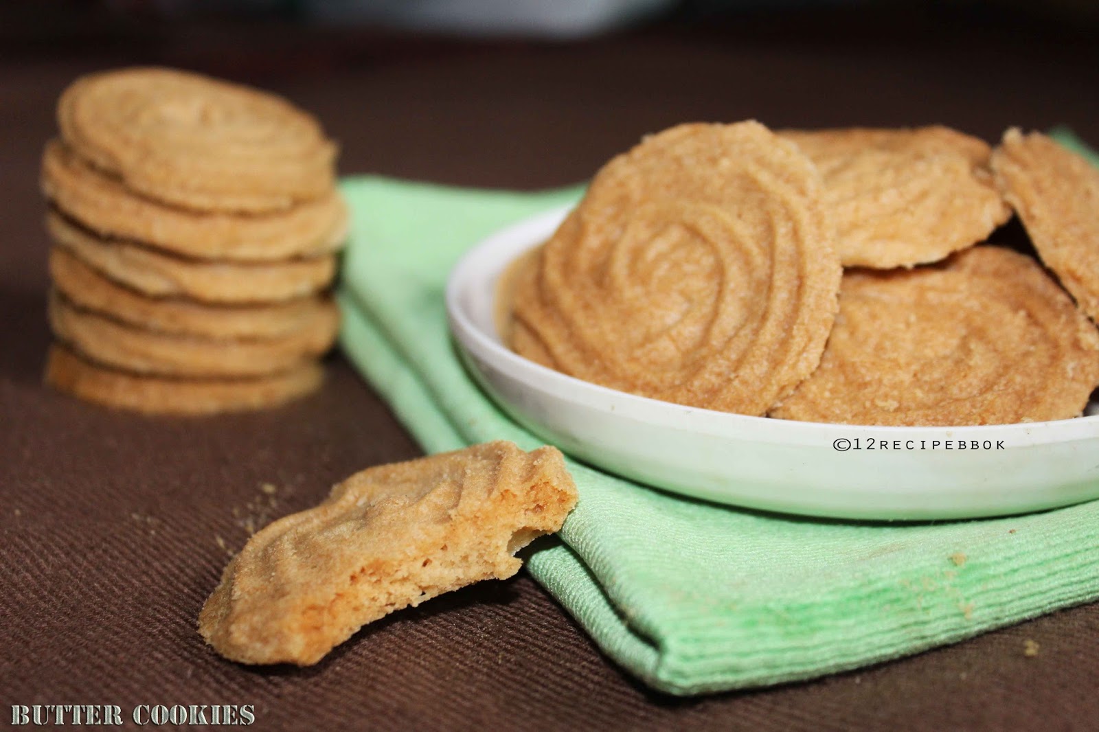 Butter Cookies Recipe Book