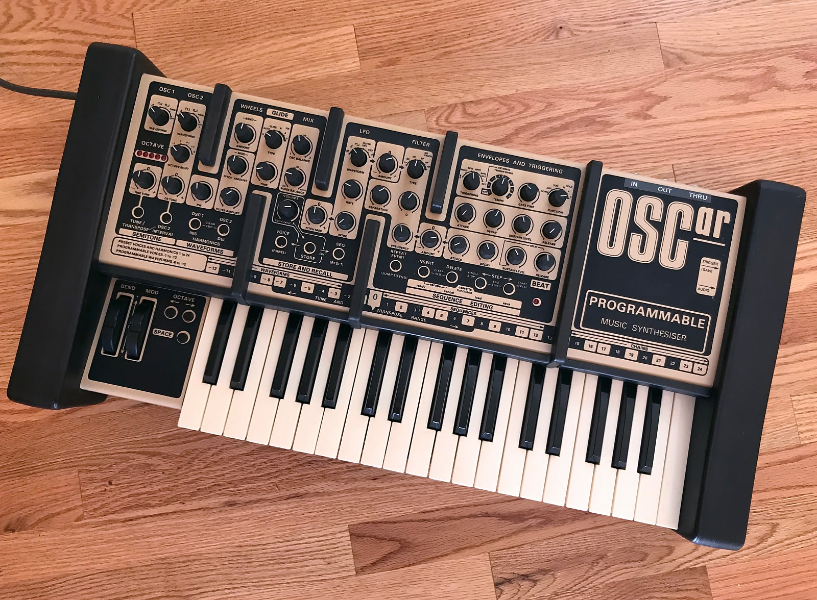 MATRIXSYNTH Oxford Synthesizer Company OSCar Rare Early Model 1983 SN 0136