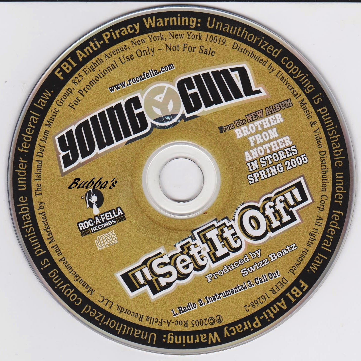 BabyBubba's Stash Young Gunz ‎ Set It Off