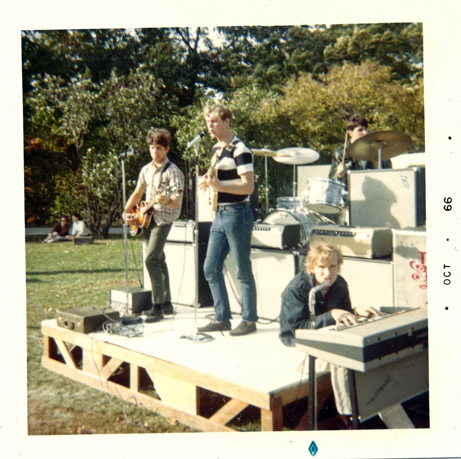 Dr. Rock & Roll Joe Walsh's Measles on the Kent State Commons Back in 1966