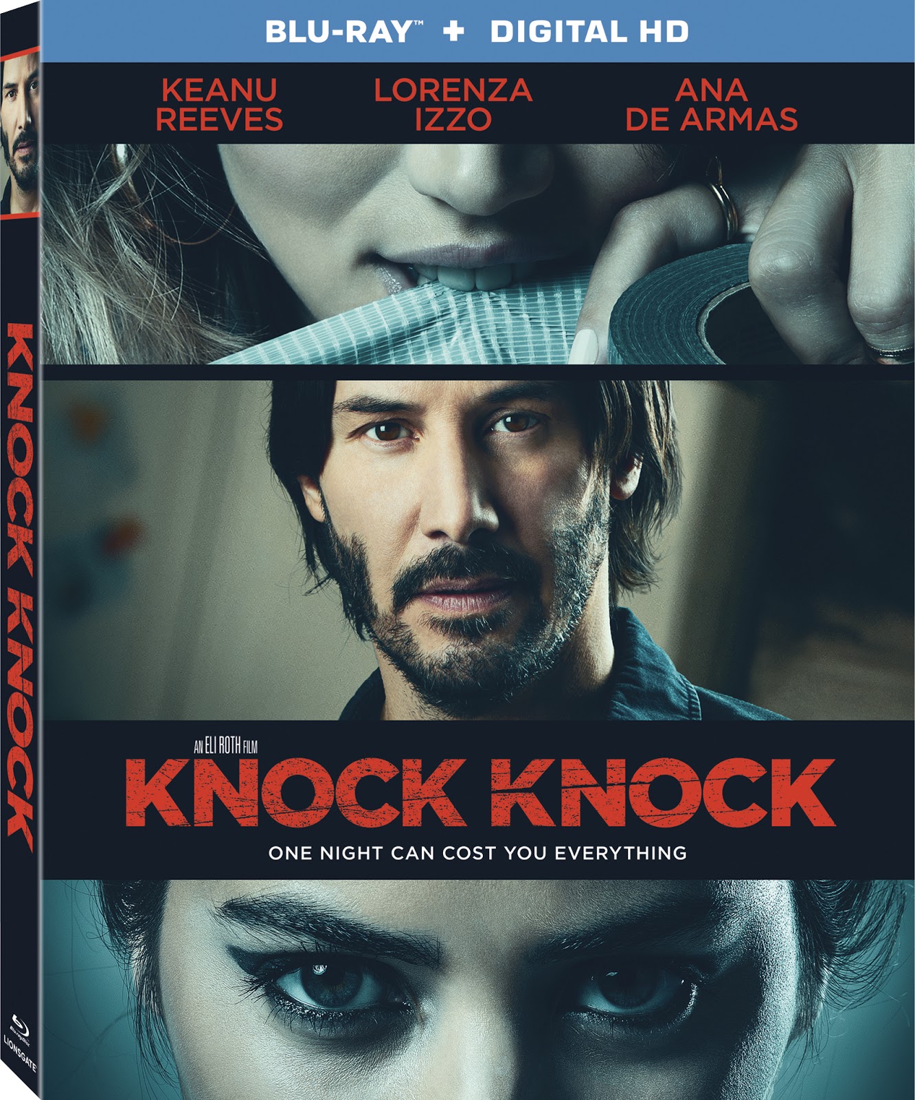 Knock Knock (2015) ORG Hindi Dual Audio 480p BluRay ESubs 350MB