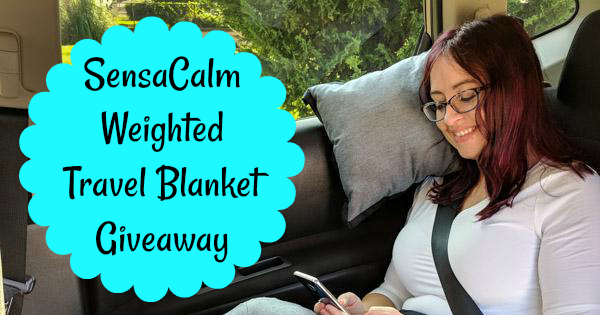 SensaCalm Weighted Travel Blanket #Giveaway | The Attic Girl