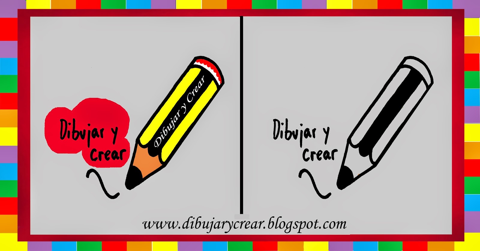 Dibujar y Crear: Como Dibujar un Lápiz.