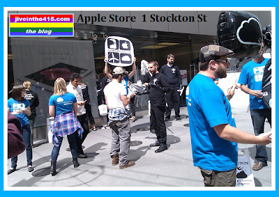 San Francisco Apple Store Greenpeace Protest San Francisco Apple Store Greenpeace Protest