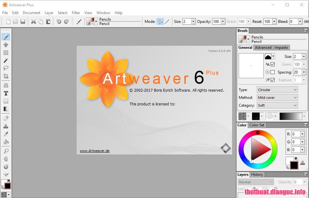 Download Artweaver Plus 6.0.10.14958 Full Cr@ck