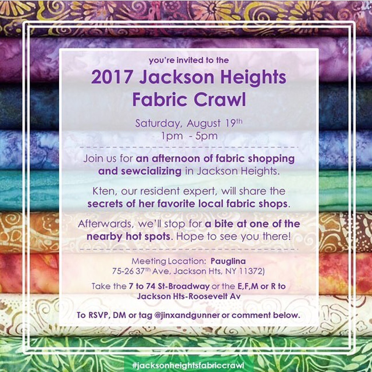 Diary of a Sewing Fanatic Fabric Shopping in Jackson Heights, Queens