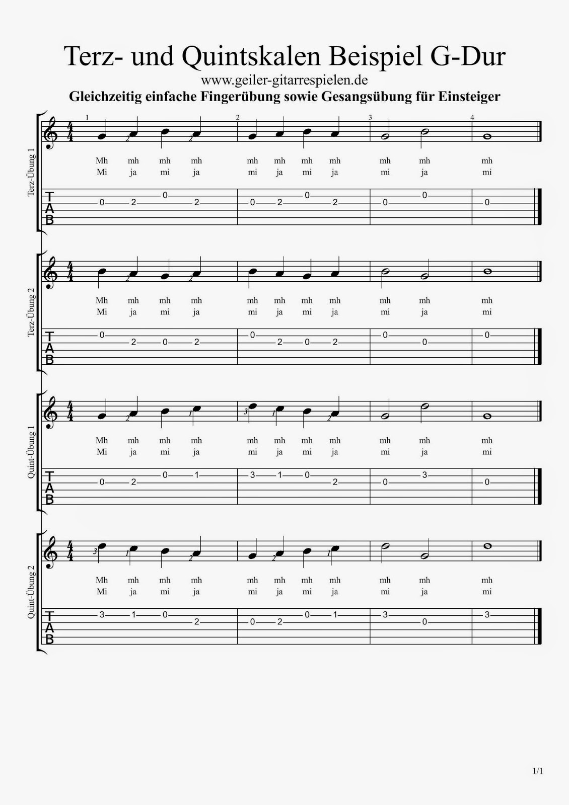 Gitarre kennenlernen
