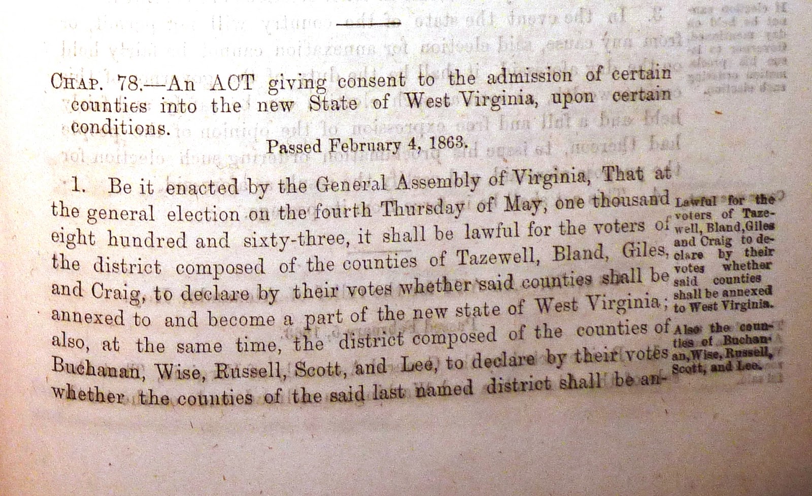 West Virginia Statehood