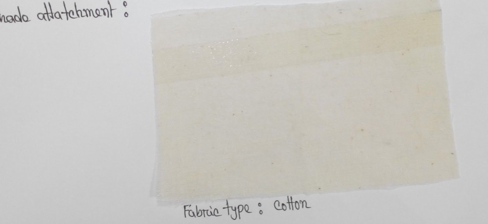 Textile Analysis Enzyme treatment on cotton fabric