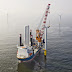 Nieuw Nederlandse windpark op zee wekt eerste stroom op