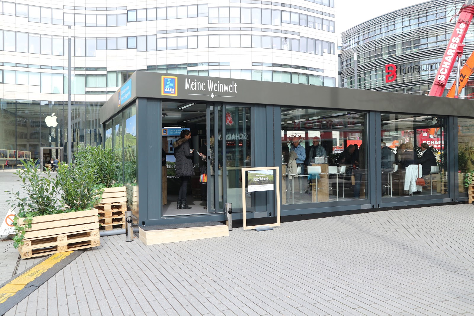 Aldi Süd PopupWeinStore März 2017