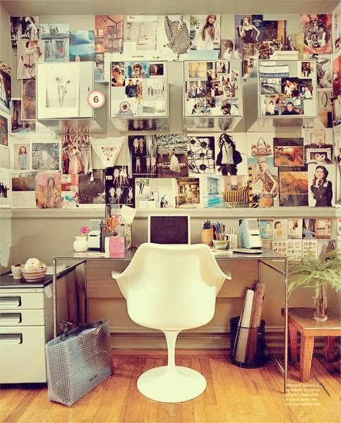 Everybody's Buying Vintage.: inspiration: office space.