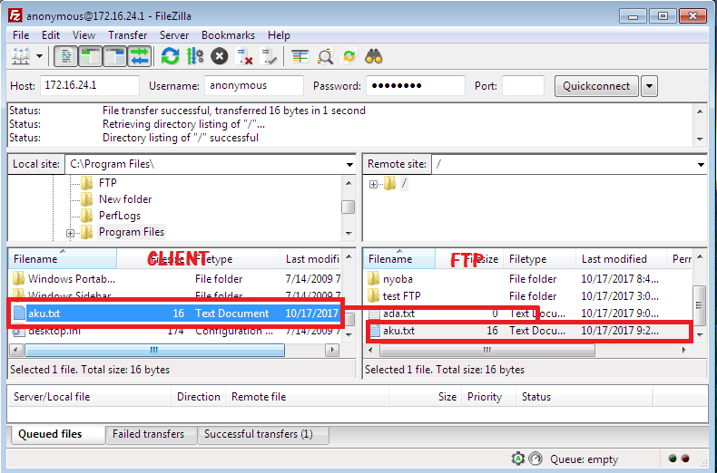 Stat file. Stat file