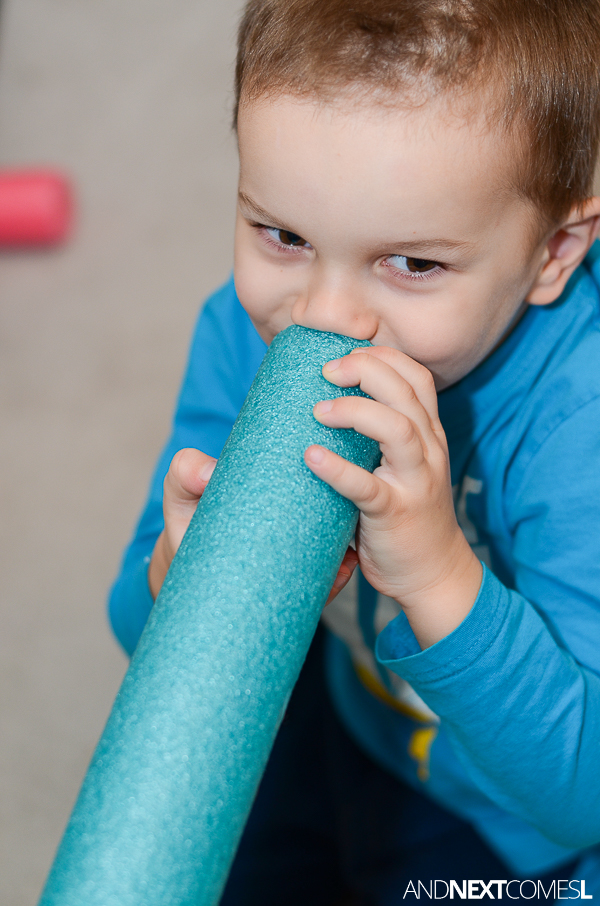 Pool Noodle Phone And Next Comes L Hyperlexia Resources