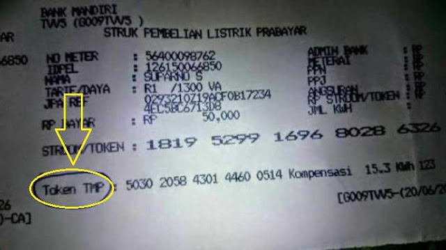 Jangan buang, ini manfaat slip pembelian token listrik Jangan buang, ini manfaat slip pembelian token listrik