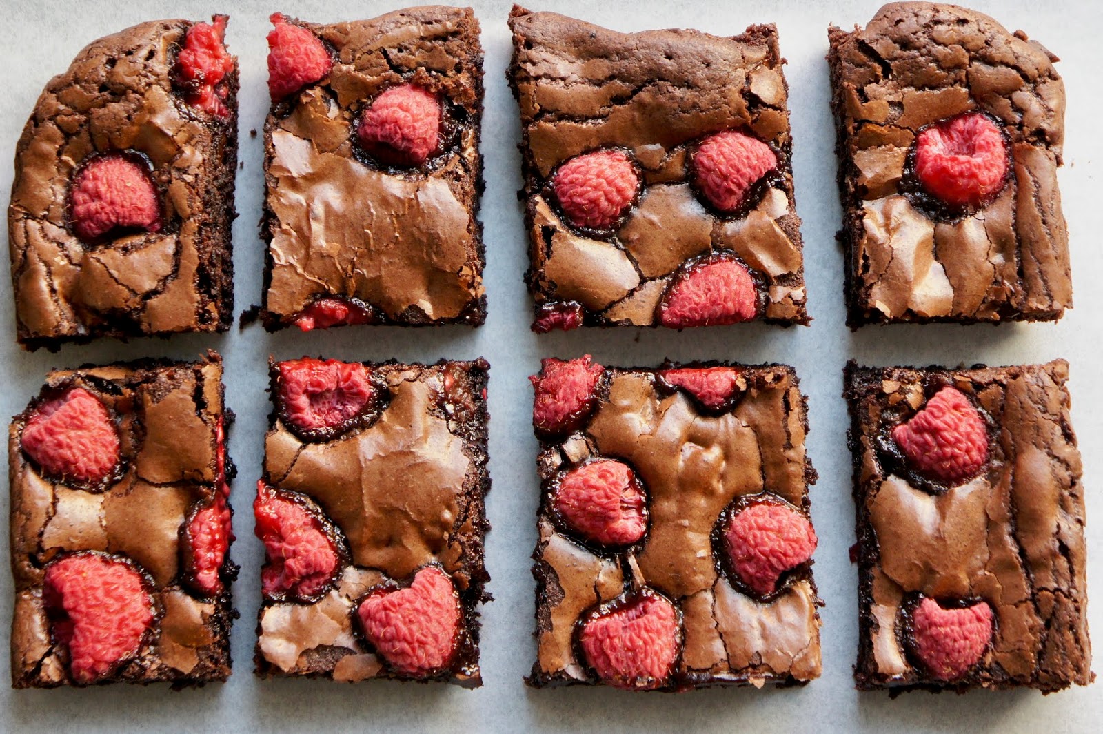 REZEPT: glutenfreie Himbeer-Brownies ♥ Ein glutenfreier Blog