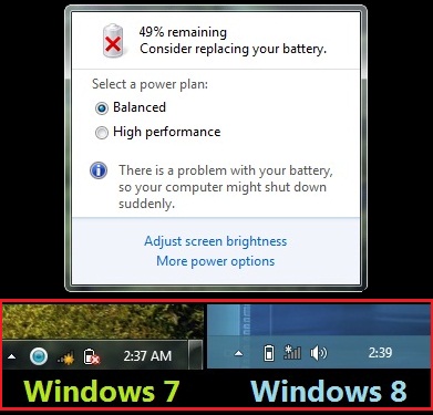 Cara Hilangkan Tanda Silang Merah Pada Icon Baterai di Windows 7