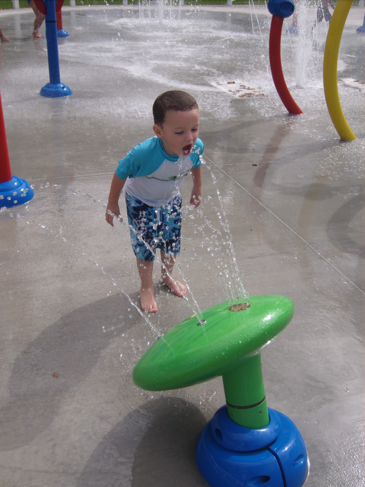 Brandon and Jennifer Riverdale Splash Pad