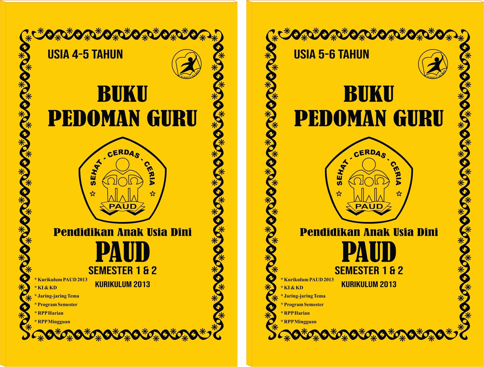 JUAL Buku Panduan Guru TK Kurikulum 2013 PAUD Revisi 2019