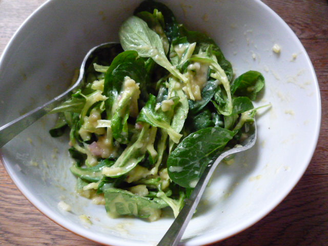 Bolli&amp;#39;s Kitchen: St. Jacques avec une salade de mâche - Feldsalat mit ...