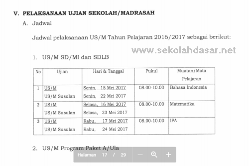 Contoh Soal Soal Matematika Ujian Nasional Sd 2017