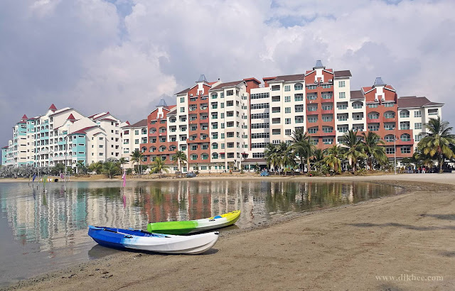 Cantik kan view hotel ni Kisah Lumut Eco Run 2019 Dan Marina Island Pangkor Resort & Hotel