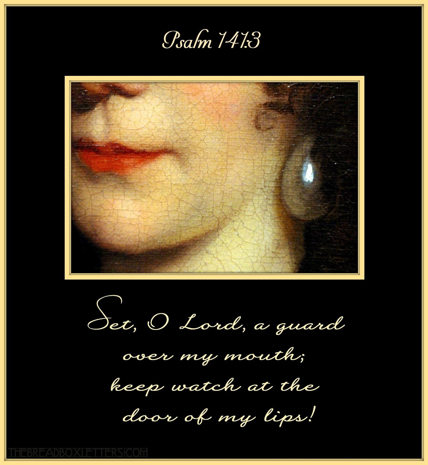 The Breadbox Letters Keep Watch!