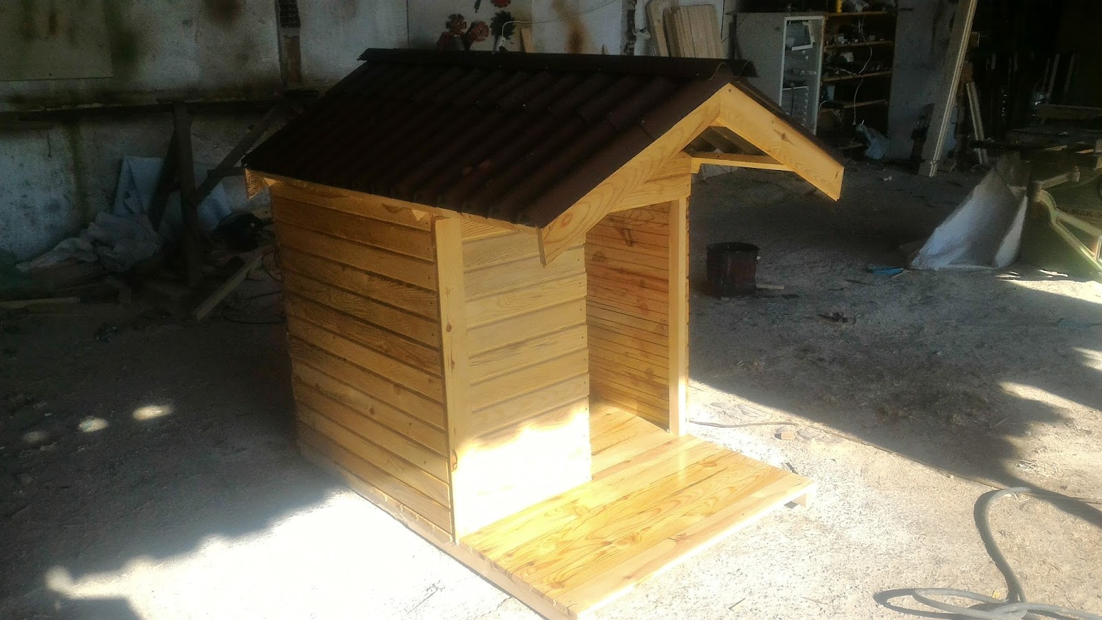 Ahşap ev Kangal ebatı köpek kulübesi