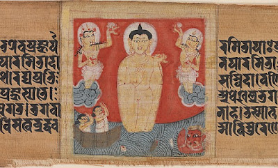 Miniature Painting of Buddha
