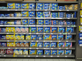 selection of Oreos at a Carrefour in Zhuhai