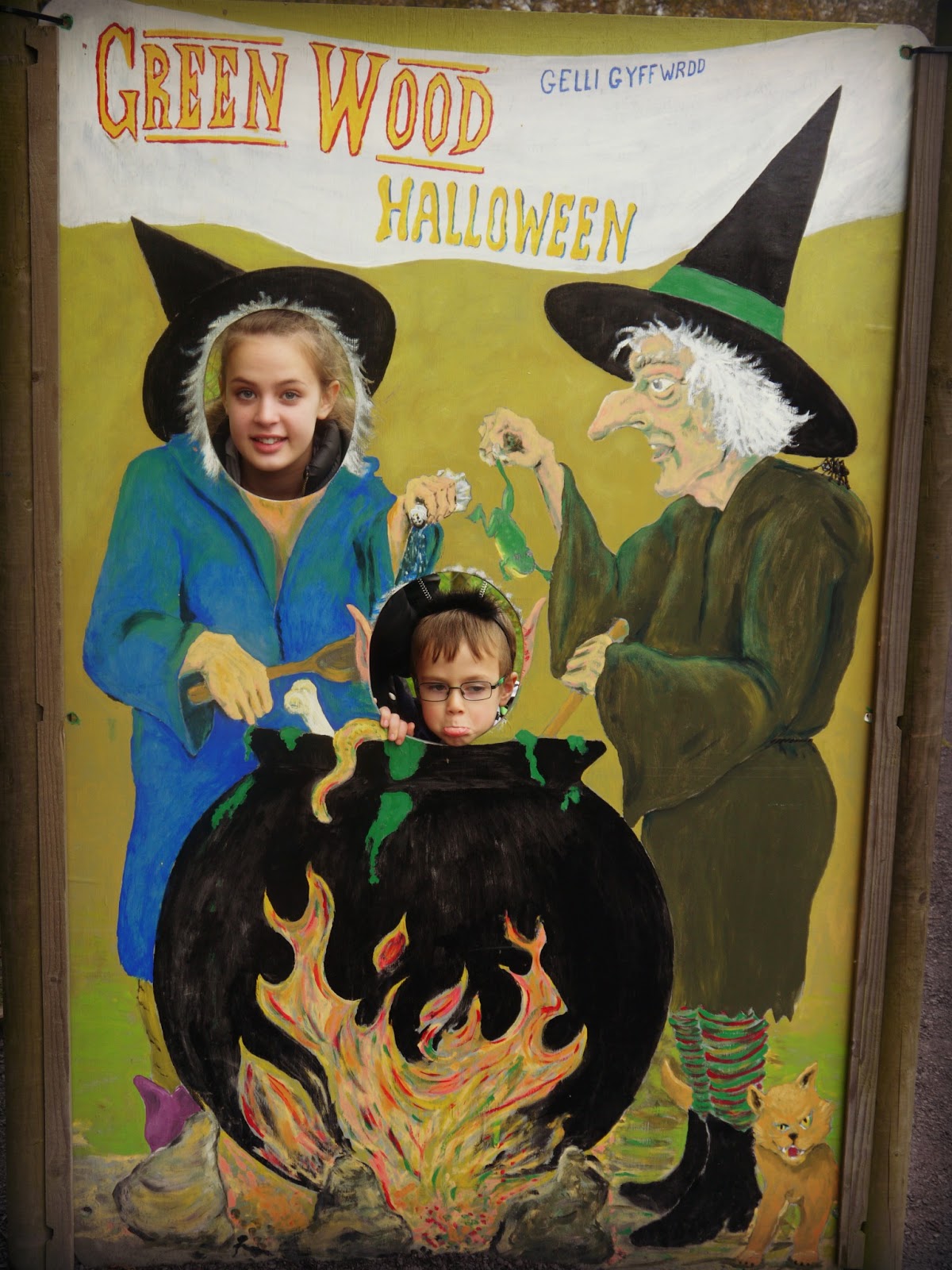 Inside the Wendy House Our Day Out at Greenwood Forest Park