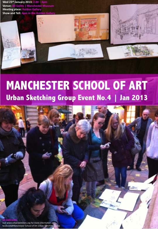 Simone Ridyard Manchester Simone Ridyard : Manchester Urban Sketchers group January 2013