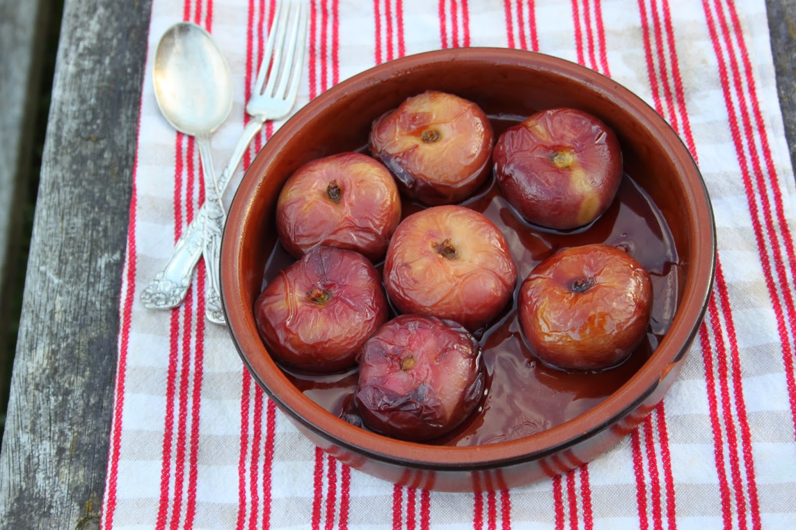 Corner Cottage Bakery Roasted Flat Peaches