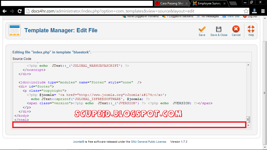 No warn script location. No warn script location
